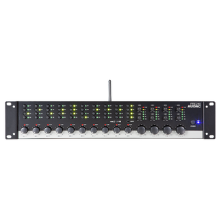 Audac PRE240 19" mikser med Bluetooth® 10 inn/4 ut