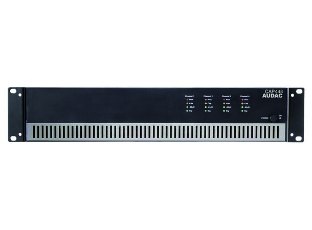 BRUKT Audac CAP448 Forsterker 4x480W/100V 230V 