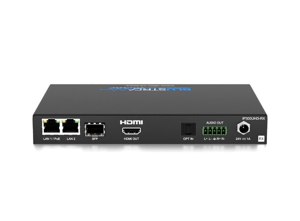 Blustream IP300UHD-RX 4K 60Hz 4:4:4 Video over IP Receiver 