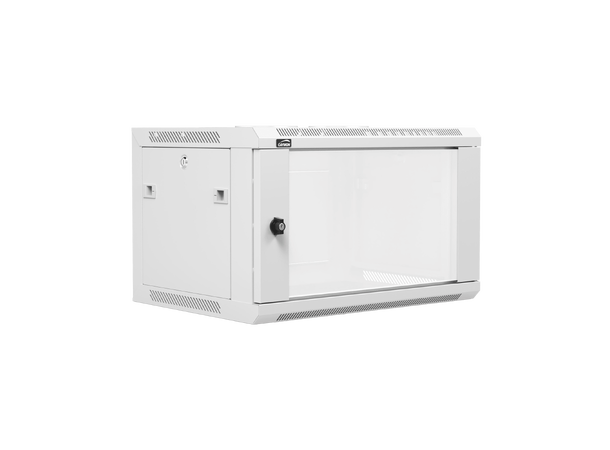 Caymon WPR406R/W 19" Rack for vegg 6 Unit - 45cm dybde Hvit 