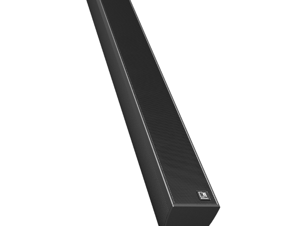 DEMO Audac KYRA12/B  sort 1m Søylehøyttaler 120W, 100V or 12 Ohm Sort 