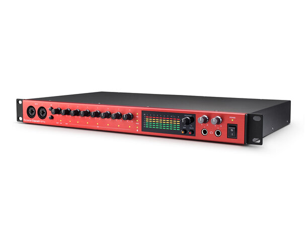 Focusrite Clarett+ 8Pre 8 mik/10 ut USB lydkort, 8 ISA mik-pre 