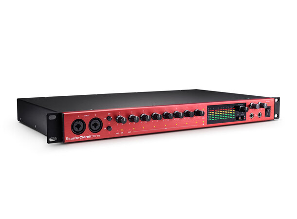 Focusrite Clarett+ 8Pre 8 mik/10 ut USB lydkort, 8 ISA mik-pre 