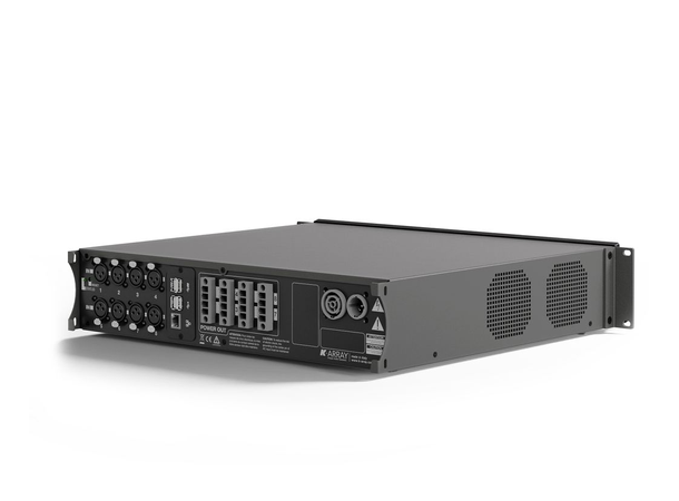 K-Array Kommander KA208 8x 2500W (4 Ohm) Forsterker med DSP, Dante™ Ready 