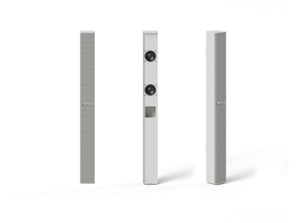 KGEAR GF22 Point Source Column (white) 2x2" fullrange 16 Ohm 