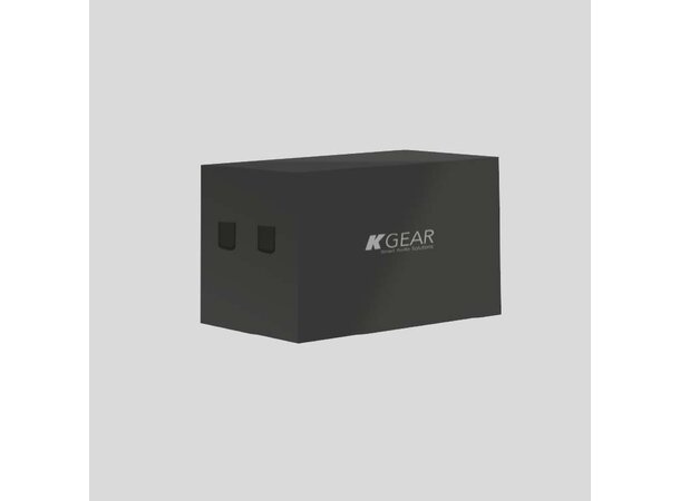 KGEAR GS218-Cover Cover for GS218 w/KGEAR logo Black color 