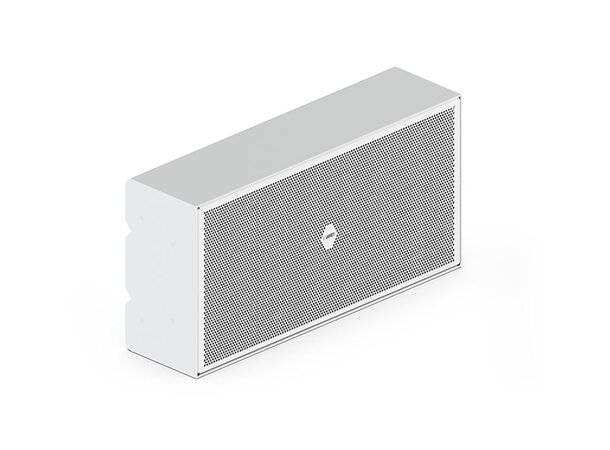 KGEAR GU210W Subwoofer (Hvit) 2x10" 400W 8ohm, med delefilter, IP64 