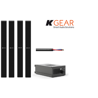 KGEAR M&#248;teromspakke 2 1x GA201 4 x GF22 1 x PRA522 3m