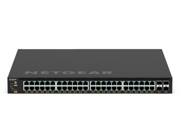 NETGEAR AV-Line M4350-48G4XF 48x1G PoE+ Managed Switch 