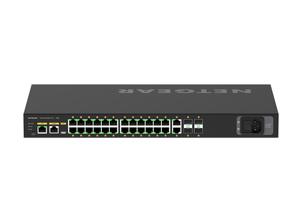 NETGEAR AV Line GSM4230P 26 port (24 x PoE+ 300W), Managed Switch 