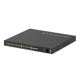 NETGEAR AV Line GSM4230P 26 port (24 x PoE+ 300W), Managed Switch