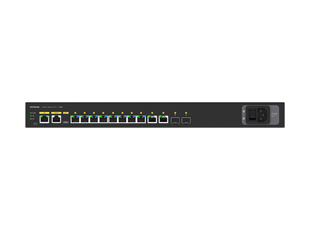 NETGEAR AV Line M4250-10G2XF-PoE++ x1G Ultra90 PoE++ 802.3bt 720W 2xSFP+ 