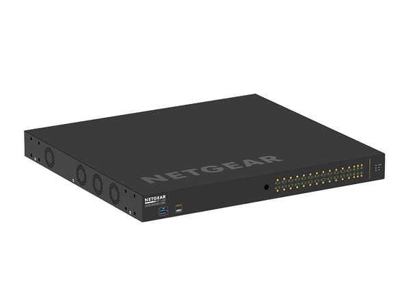 NETGEAR AV Line M4250-26G4F-PoE++ 24 port (24x PoE++ 1440W), 4xSFP Managed 