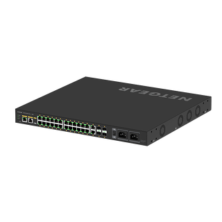 NETGEAR AV Line M4250-26G4F-PoE++ 24 port (24x PoE++ 1440W), 4xSFP Managed