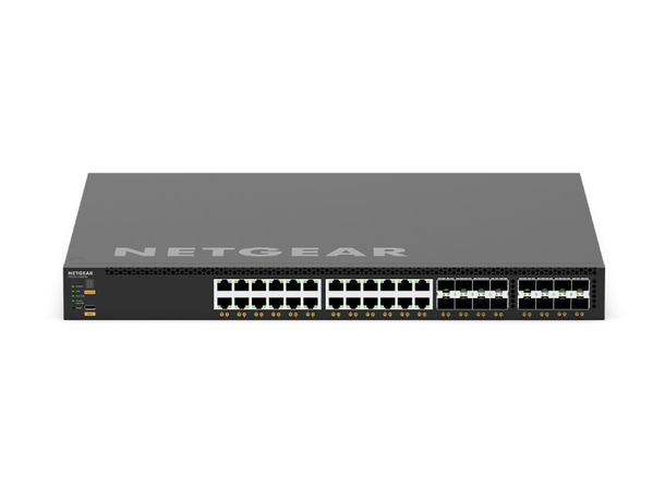 NETGEAR AV Line M4350-24X8F8V PoE++ 280W 24x10G PoE++,8xSFP+, 8xSFP28 25G Managed 