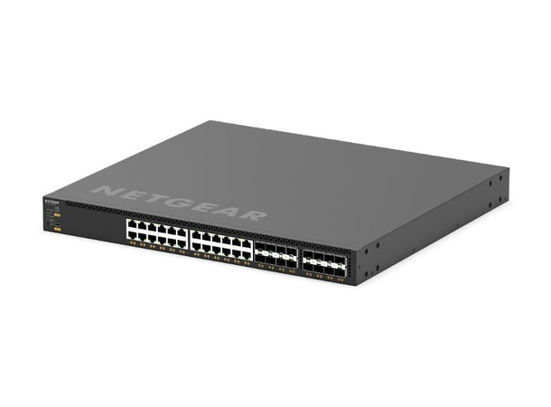 NETGEAR AV Line M4350-24X8F8V PoE++ 280W 24x10G PoE++,8xSFP+, 8xSFP28 25G Managed 