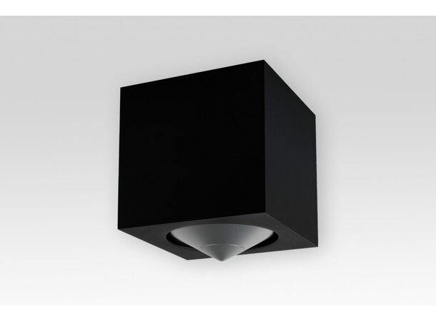 NewTec CONO cubo SMART (sort) Trådløs høyttaler for vegg/takmontering 