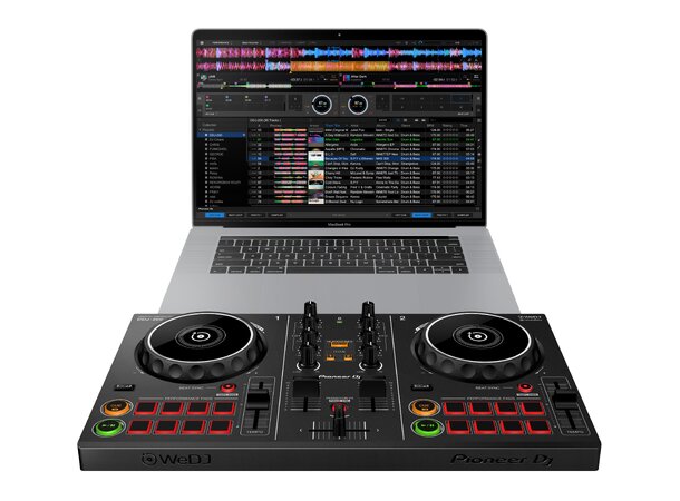 Pioneer DJ DDJ-200 DJ kontroller for Rekordbox Bluetooth