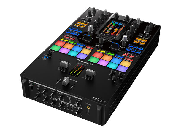 Pioneer DJ DJM-S11 To-kanals battle-mixer for Serato DJ.