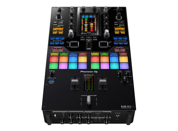 Pioneer DJ DJM-S11 To-kanals battle-mixer for Serato DJ.