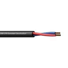 Procab CLS215-CCA 2x1.5mm² 100M Brannsertifisert kabel på tretrommel