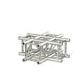 Sixty82 TPM29S Firkant, hjørne 4-veis cross, aluminium