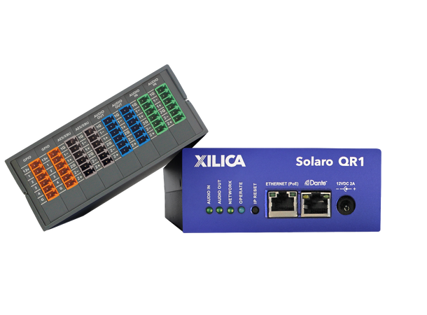 Xilica Solaro QR1 Frame DSP med strømforsyning (POE) 