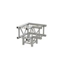 Sixty82 TPM29S Firkant, hjørne 3-veis 90° aluminium
