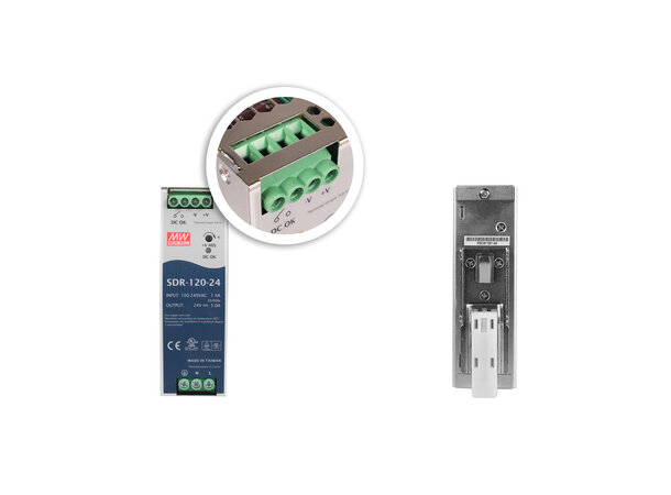 K-Array K-AL120 DIN rail PS 2 x GH4,5 KT2(full power)10 KT2(bckgrnd) 