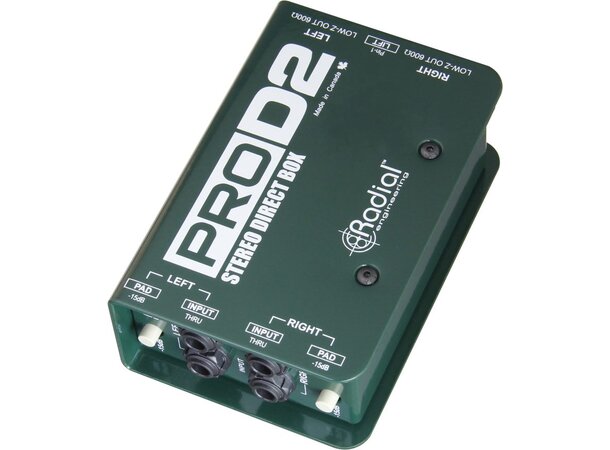 Radial PRO D2 Stereo DI Box 