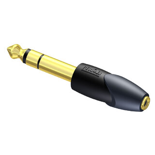 Procab CLP206 Overgang Adapter 3,5mm hun til 6,3mm han