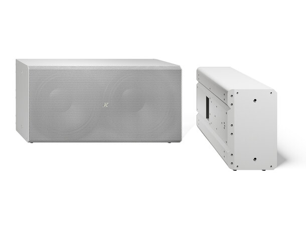 K-Array KU210W 2x10" 8+8Ohm Ultra-slim Subwoofer White 