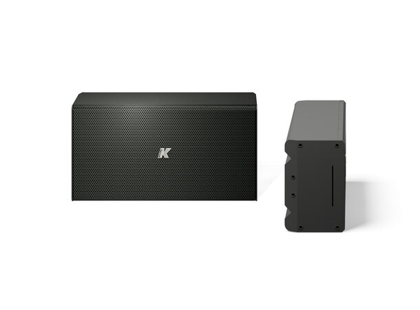 K-Array KU26 2x6" 16+16Ohm,Ultra-slim subwoofer,black 