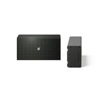 K-Array KU26 2x6" 16+16Ohm,Ultra-slim subwoofer,black