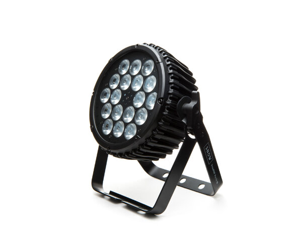 SnowPAR Pro Tri 18 18 x 3W RGB LED Powercon I/O,3&5 Pin DMX 