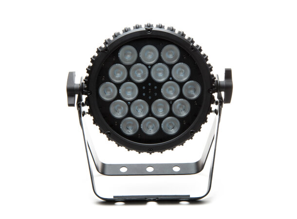 SnowPAR Pro Tri 18 18 x 3W RGB LED Powercon I/O,3&5 Pin DMX 