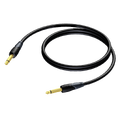Procab CLA600/1.5 6,3mm jack han-han1,5m HQ 6,3 mm jack han-han monokabel, 1,5m