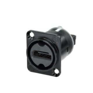 Neutrik NAHDMI HDMI 2.0 IP65 for D-panel Feedthrough Sort