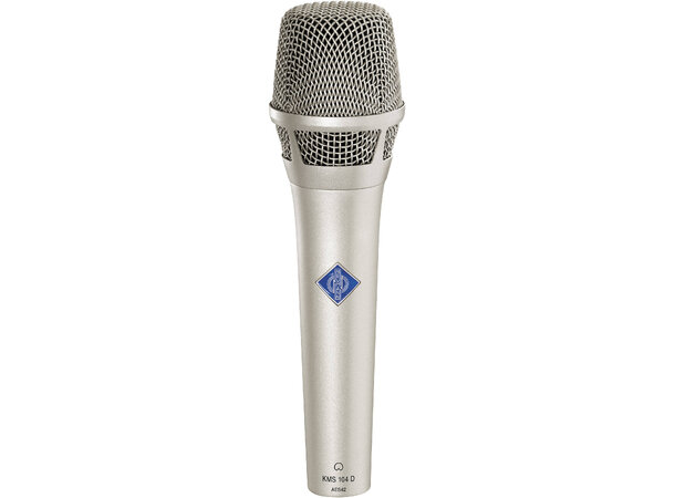 Neumann KMS 104 Plus Cardioid vocalist microphone. Nikkel 