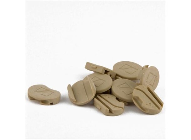 Sennheiser Neckband clip HSP-2/4 Beige 5stk 