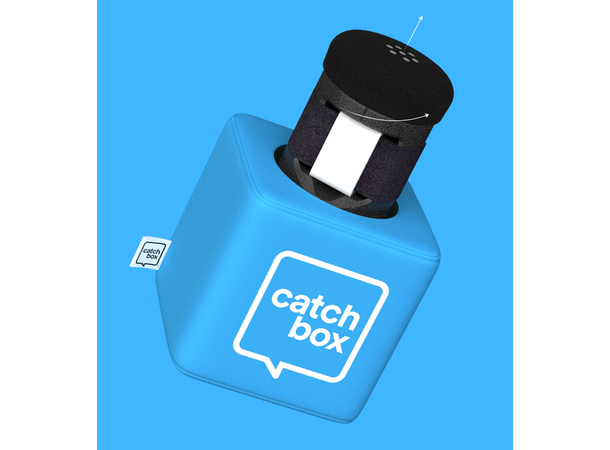 CatchBox MOD mikrofon Custom Logo/farge Custom logo 4 sider og farge