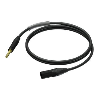 Procab PRA724/1.5 XLR Han-Jack 6.3mm stereo Han-1.5m