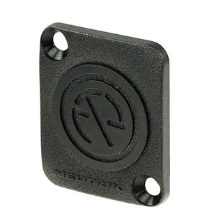 Neutrik DBA Blindplate D-panel Dummy-plate to cover D-shape cutouts