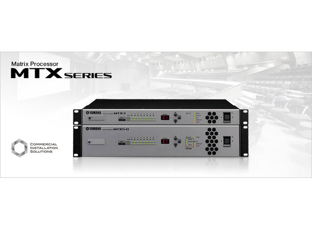 Yamaha MTX5 Matrix mixer DSP/Dante 