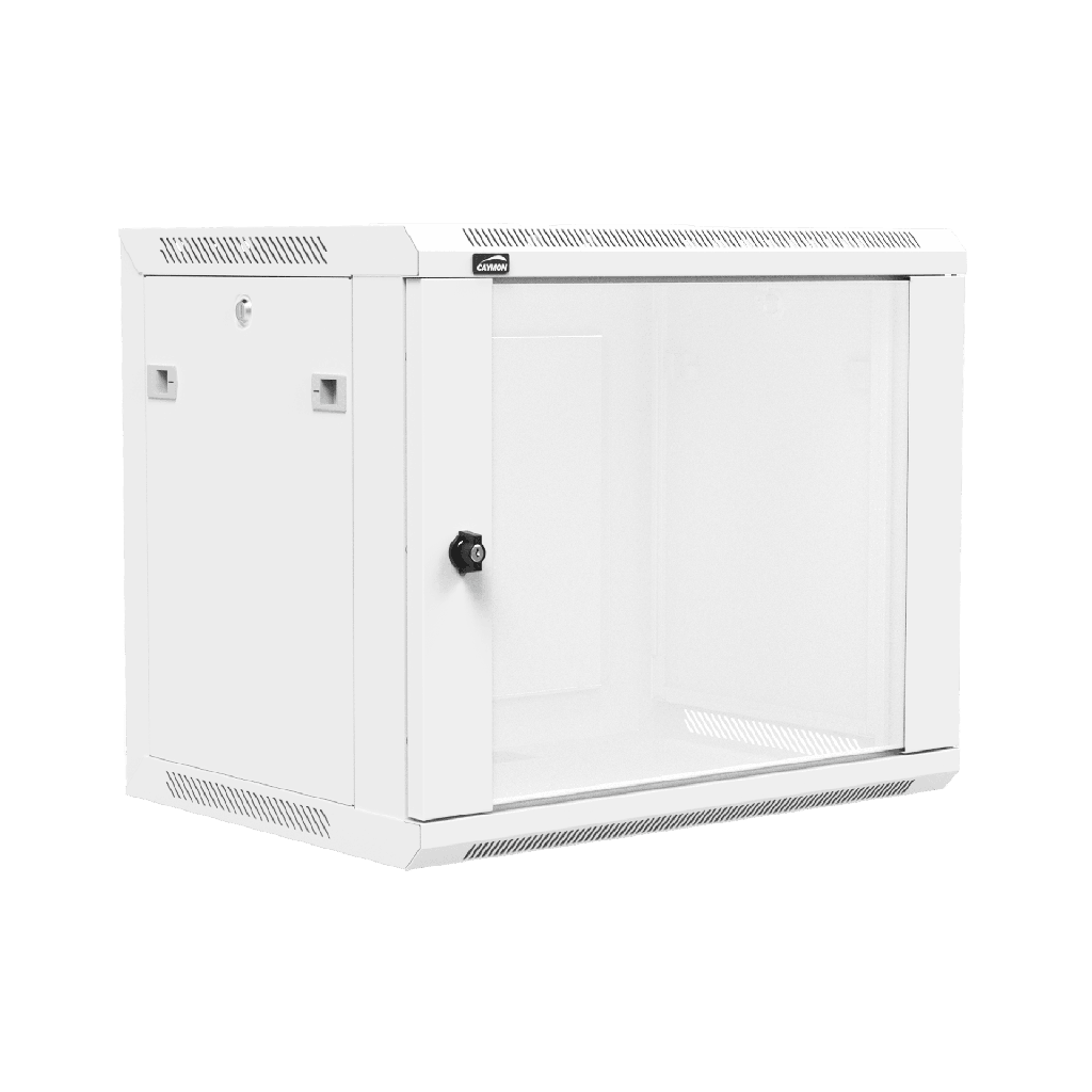 [WPR409R/W] Caymon WPR409R19" Rack for vegg, Hvit
