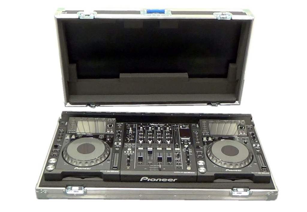 Flightcase Capro CDJ2000nxs/DJM900nxs