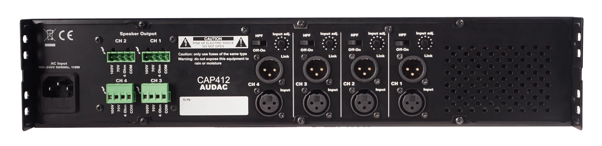 [CAP412] Audac CAP412