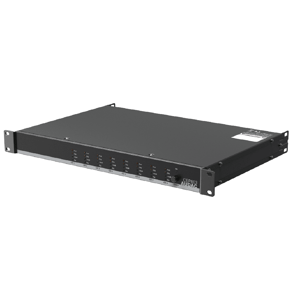 [CEP803] Audac CEP803 8x30W 100V