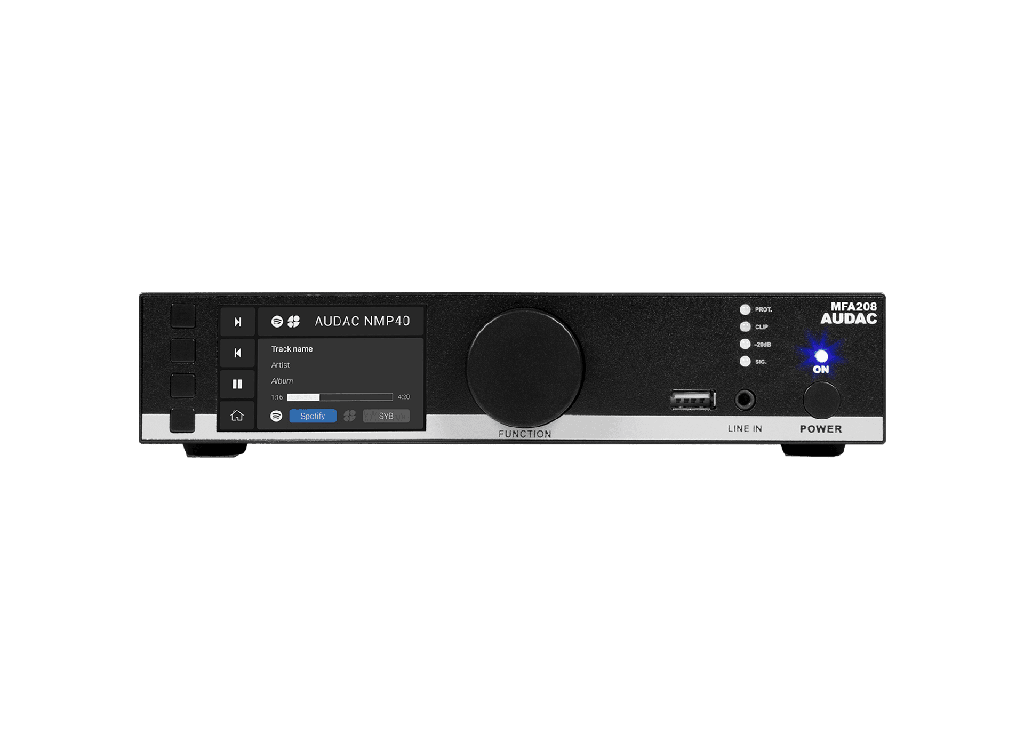 [MFA208] Audac MFA208 Multifunksjon forsterker