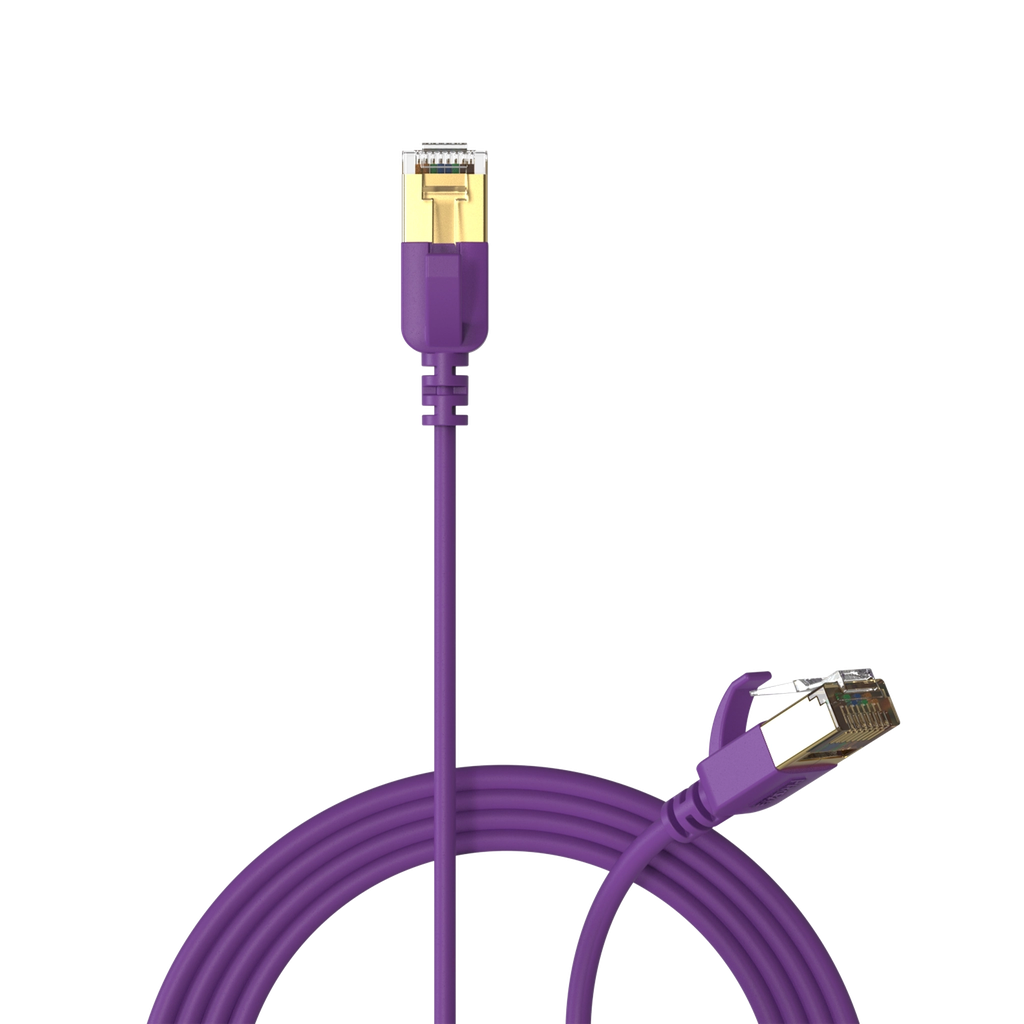 Procab CSD570, CAT7, lilla, 0.5m